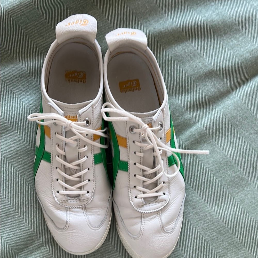 Onitsuka Tiger White Green Sneakers
